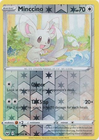 Minccino - 145/202 - Common Reverse Holo