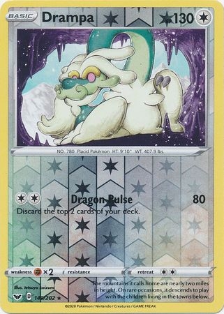 Drampa - 149/202 - Rare Reverse Holo