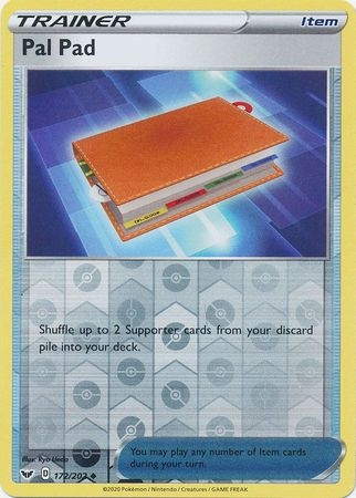 Pal Pad - 172/202 - Uncommon Reverse Holo