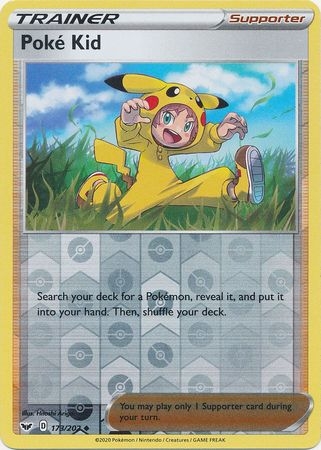 Poke Kid - 173/202 - Uncommon Reverse Holo