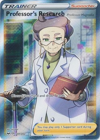 Professor's Research - 201/202 - Full Art Ultra Rare