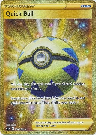 Quick Ball - 216/202 - Secret Rare