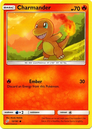 Charmander - 12/181 - Common