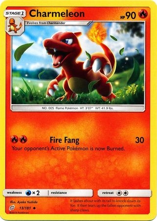 Charmeleon - 13/181 - Uncommon