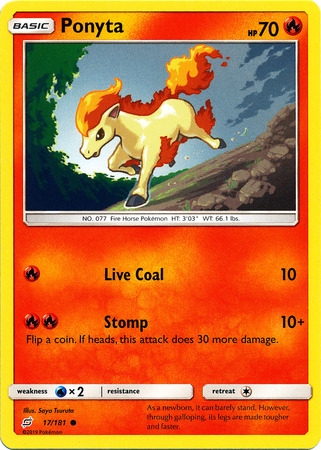 Ponyta - 17/181 - Common