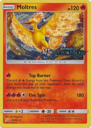 Moltres - 19/181 - Holo Promo