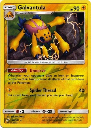 Galvantula - 48/181 - Rare Reverse Holo