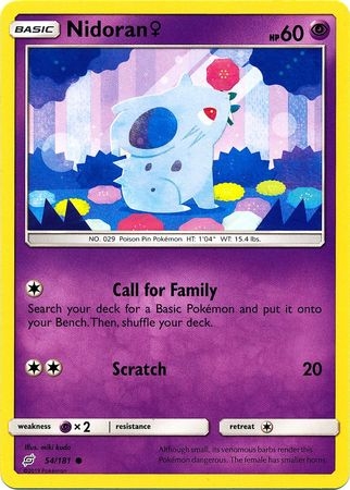 Nidoran - 54/181 - Common