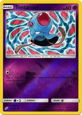 Tentacool - 60/181 - Common Reverse Holo