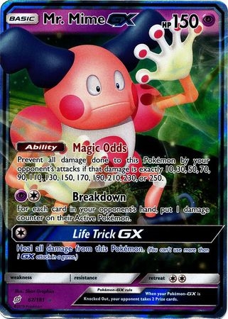 Mr. Mime GX - 67/181 - Ultra Rare