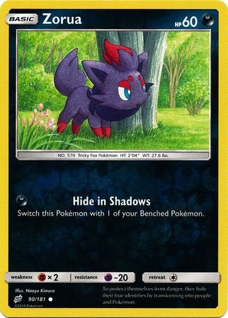Zorua - 90/181 - Common Reverse Holo