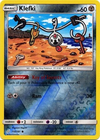 Klefki - 110/181 - Common Reverse Holo