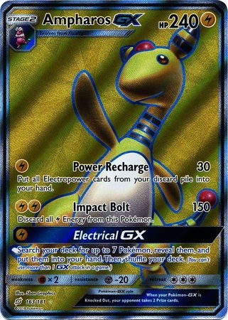 Ampharos GX - 163/181 - Full Art Ultra Rare