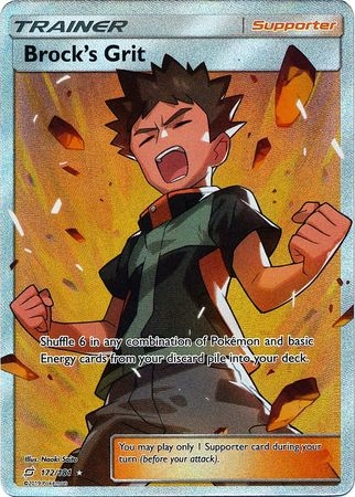 Brock's Grit - 172/181 - Full Art Ultra Rare