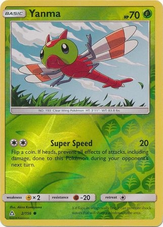 Yanma - 2/156 - Common Reverse Holo
