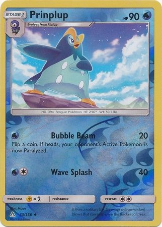 Prinplup - 33/156 - Uncommon Reverse Holo