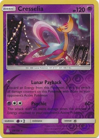 Cresselia - 59/156 - Holo Rare Reverse Holo