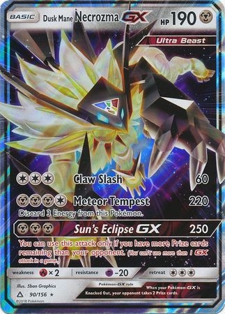 Dusk Mane Necrozma GX - 90/156 - Ultra Rare