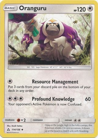 Oranguru - 114/156 - Uncommon