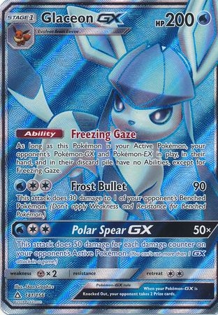 Glaceon GX - 141/156 - Full Art Ultra Rare