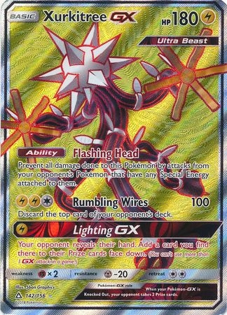 Xurkitree GX - 142/156 - Full Art Ultra Rare