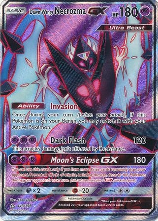 Dawn Wings Necrozma GX - 143/156 - Full Art Ultra Rare