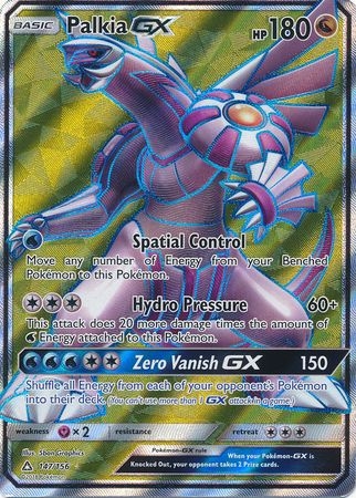 Palkia GX - 147/156 - Full Art Ultra Rare