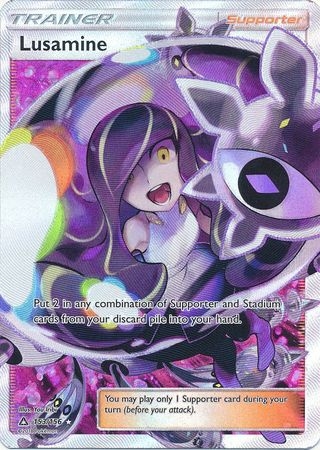 Lusamine - 153/156 - Full Art Ultra Rare