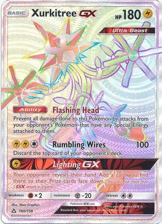 Xurkitree GX - 160/156 - Hyper Rare