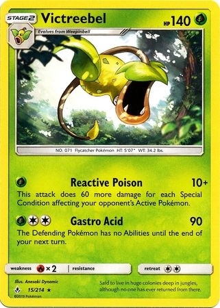 Victreebel - 15/214 - Rare