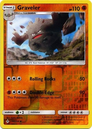 Graveler - 88/214 - Uncommon Reverse Holo
