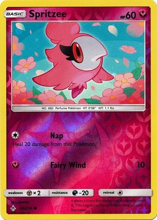 Spritzee - 141/214 - Common Reverse Holo