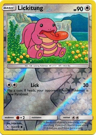 Lickitung - 152/214 - Common Reverse Holo
