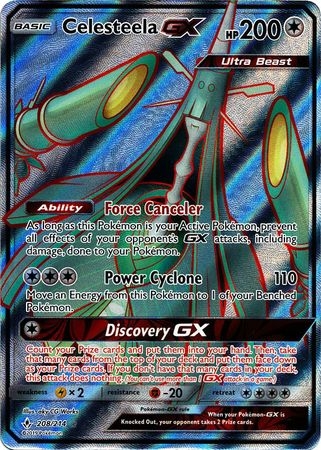 Celesteela GX - 208/214 - Full Art Ultra Rare