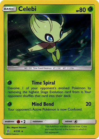 Celebi - 4/236 - Holo Rare