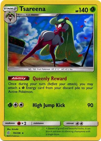 Tsareena - 19/236 - Holo Rare