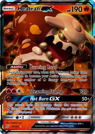 Heatran GX - 25/236 - Ultra Rare