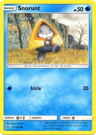 Snorunt - 37/236 - Common