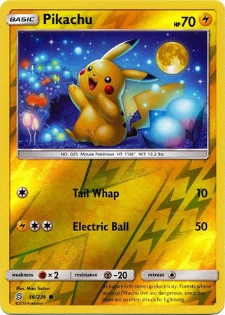 Pikachu - 56/236 - Common Reverse Holo