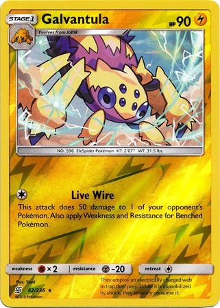Galvantula - 62/236 - Rare Reverse Holo