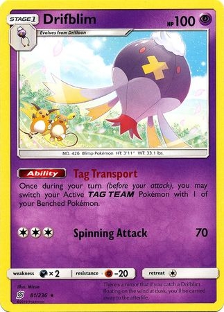 Drifblim - 81/236 - Rare