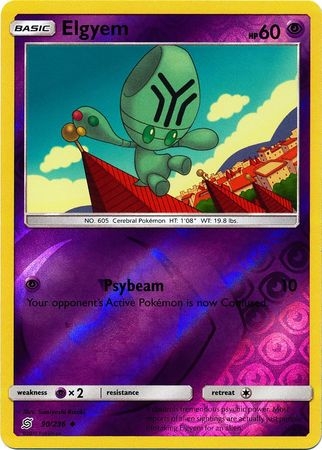 Elgyem - 90/236 - Uncommon Reverse Holo