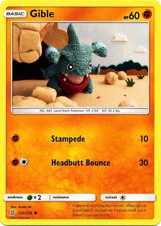 Gible - 112/236 - Common