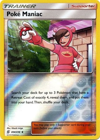 Poke Maniac - 204/236 - Uncommon Reverse Holo