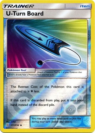 U-Turn Board - 211/236 - Uncommon Reverse Holo