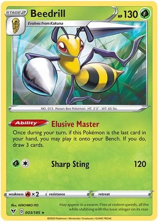 Beedrill - 003/185 - Rare