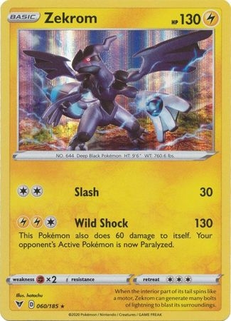 Zekrom - 060/185 - Holo Rare