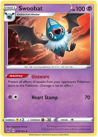 Swoobat - 074/185 - Uncommon