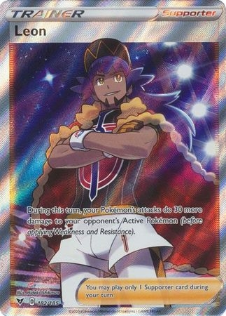 Leon - 182/185 - Full Art Ultra Rare