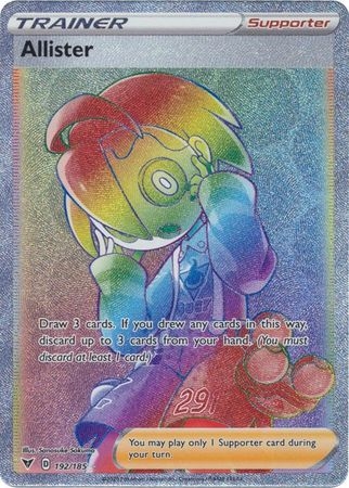 Allister - 192/185 - Hyper Rare